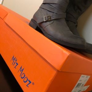 Miz Mooz Kelsey Grey Riding Boots